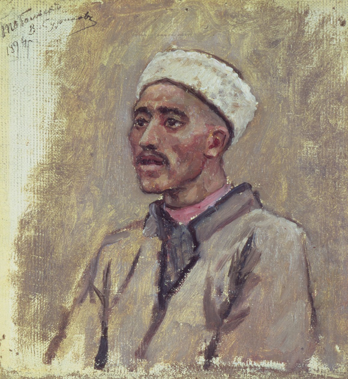Un Tatar sibérien, esquisse pour 