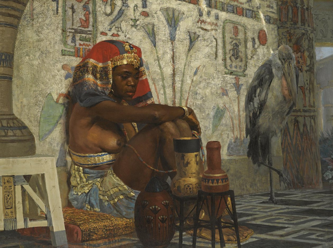 Fille égyptienne - Vasilij Dmitrievich Polenov
