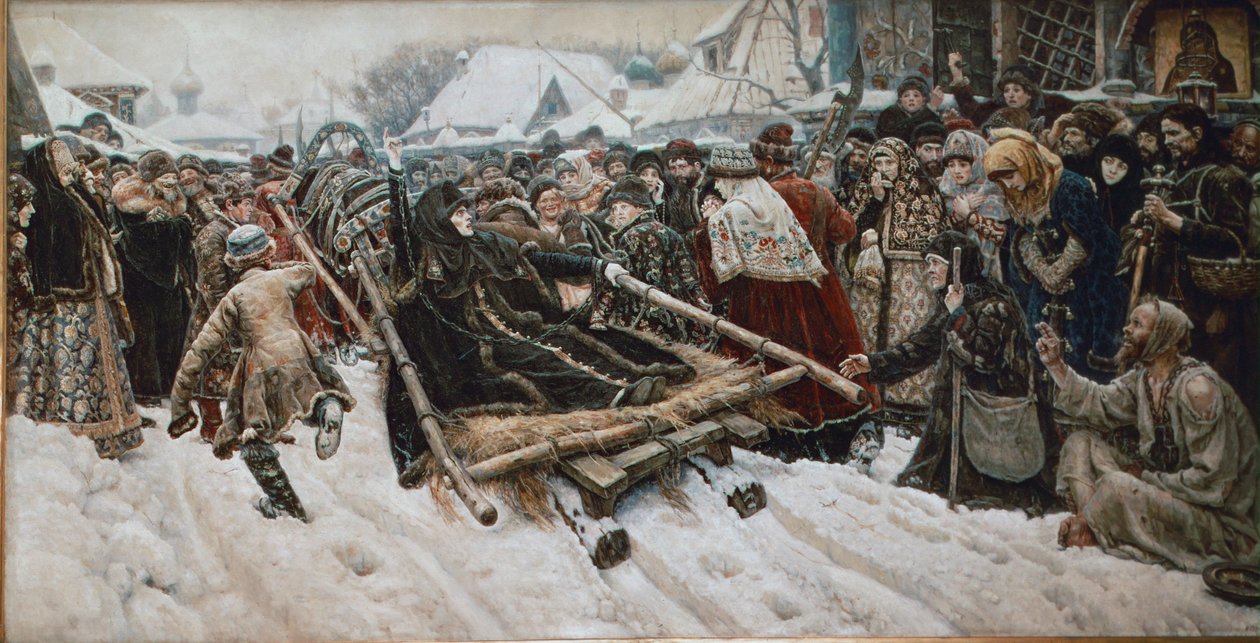 Une martyre de ses convictions - Vasilij Ivanovic Surikov