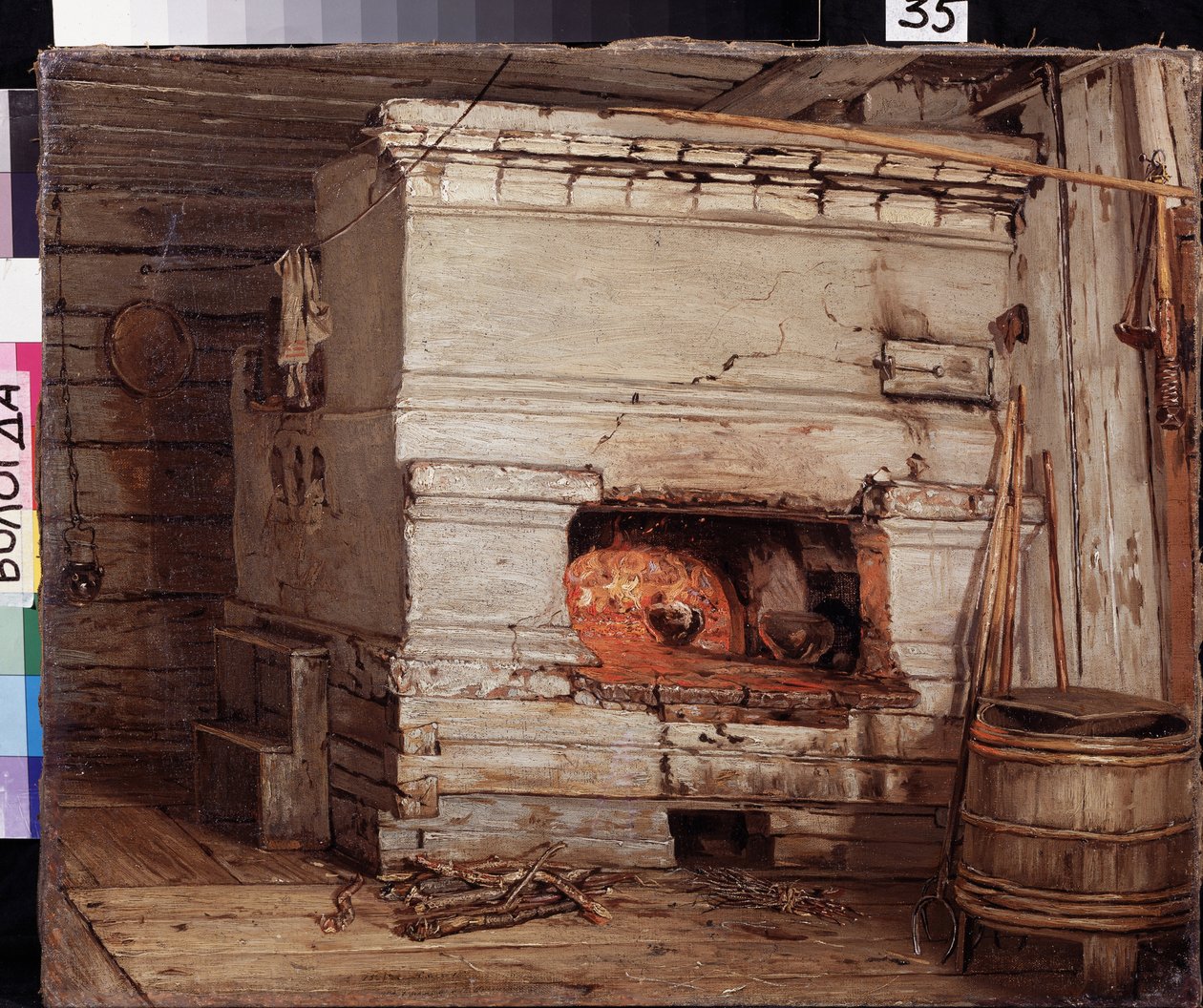 Dans une maison de campagne - Vasily Maximov