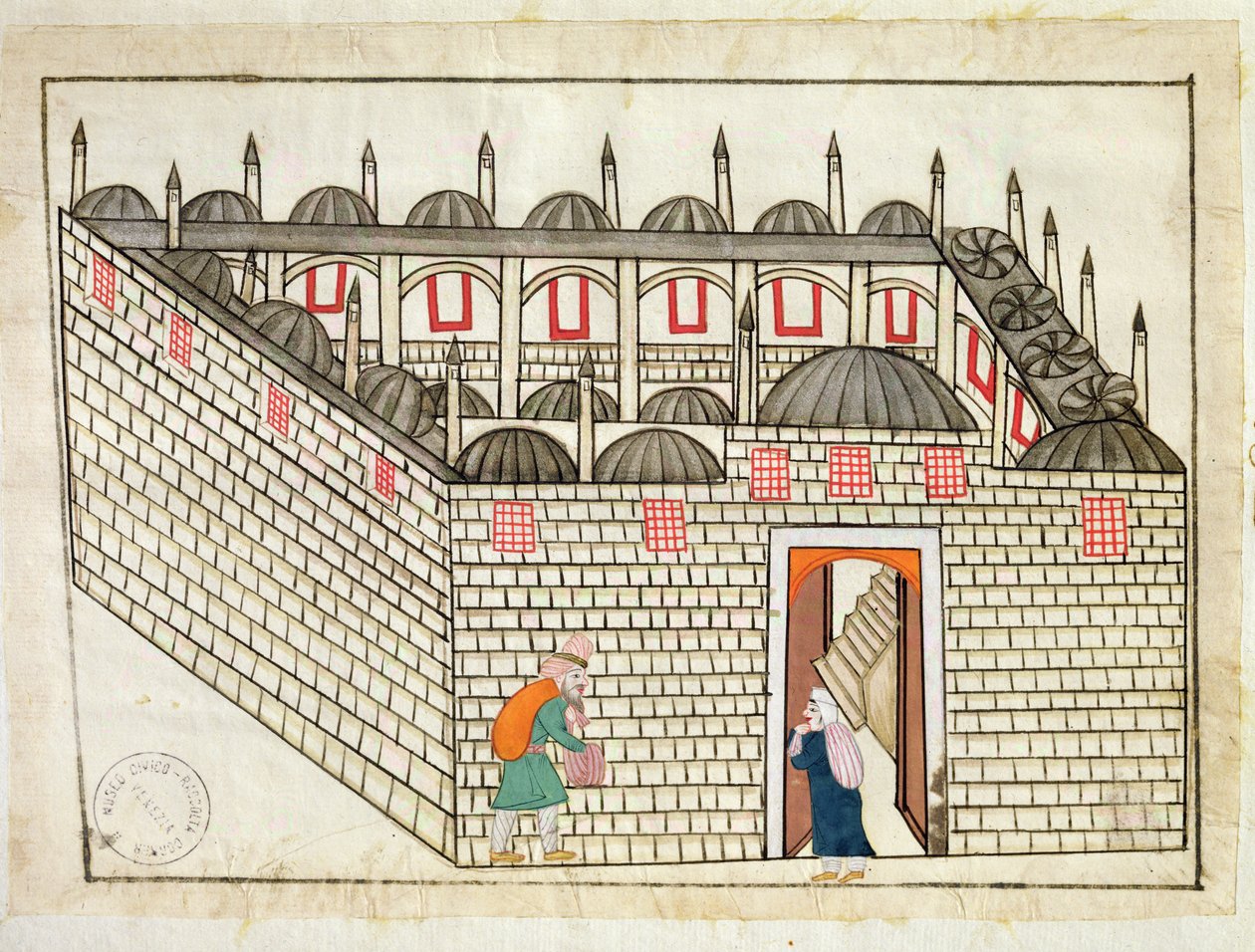 Mme. cicogna 1971, miniature des 