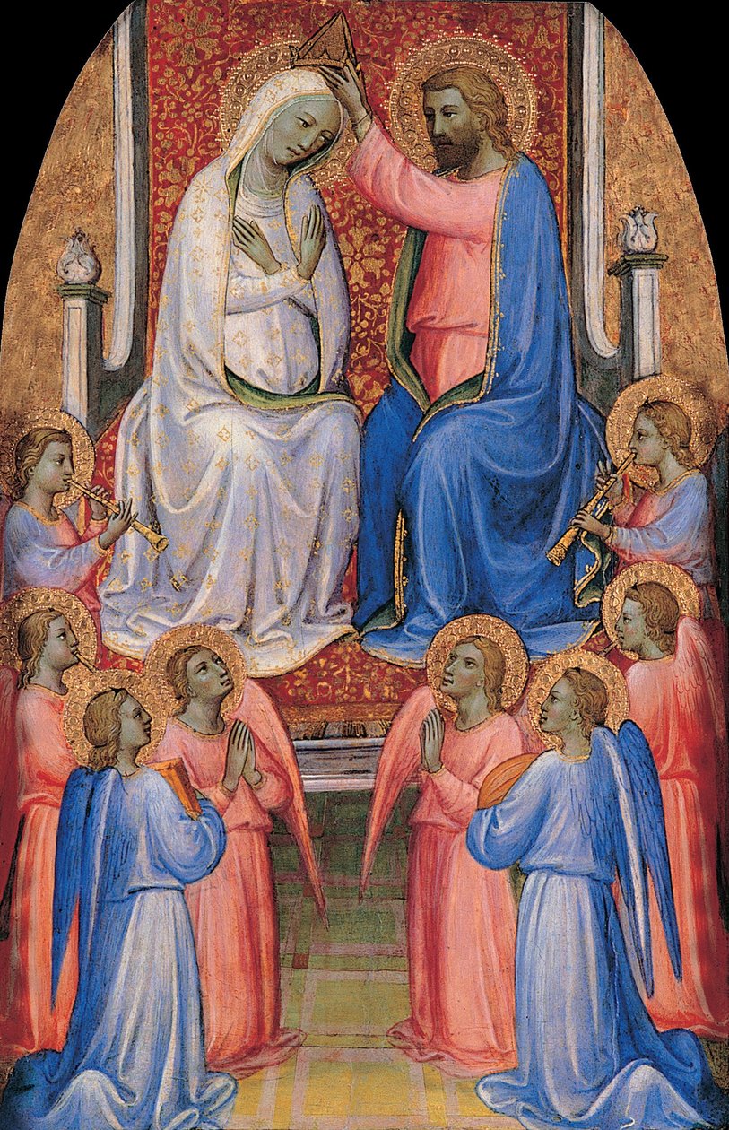 Couronnement de la Vierge et des Anges - Ventura del Moro