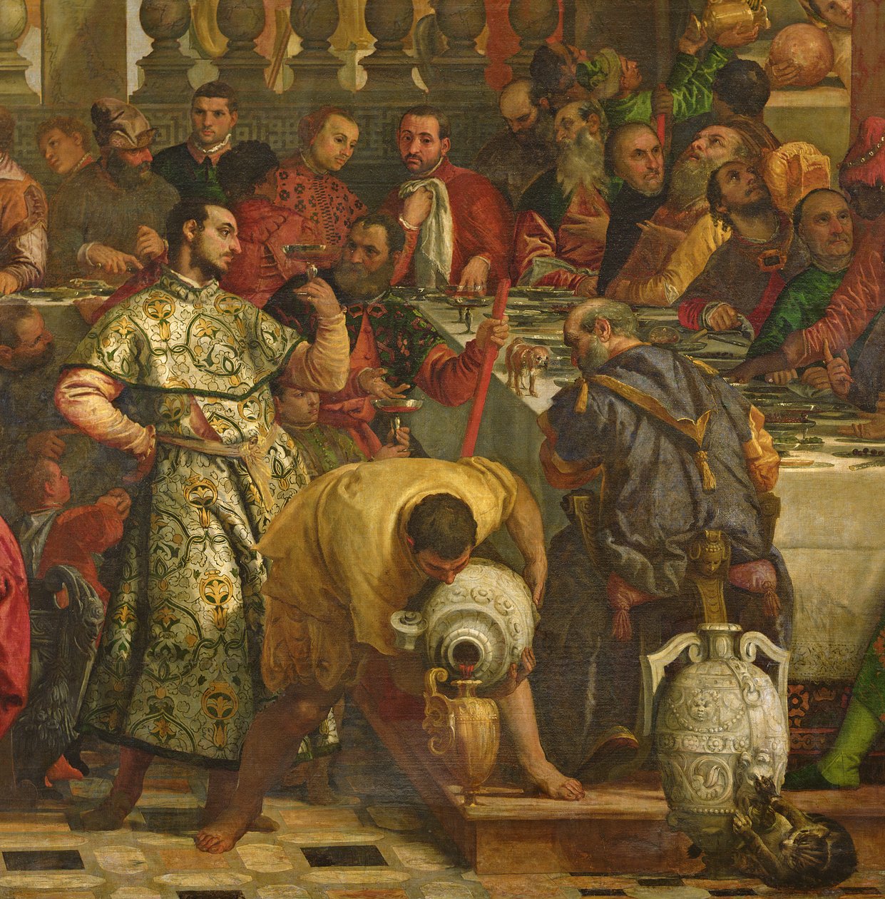 Les Noces de Cana, vers 1562 (détail) - Veronese