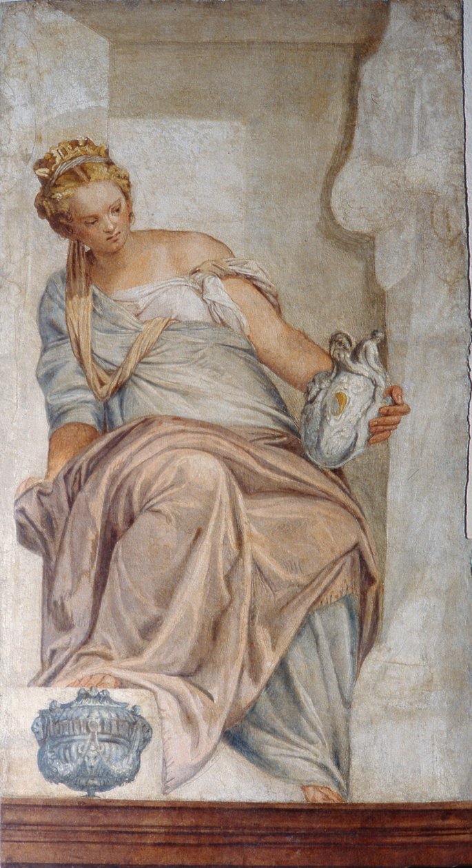 Tempérance, des murs de la sacristie - Veronese