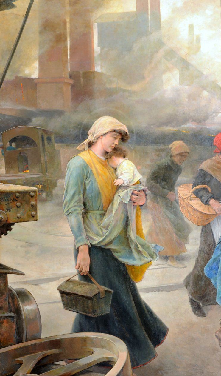 Illusion ou Vierge au travail - Vicente Cutanda y Toraya