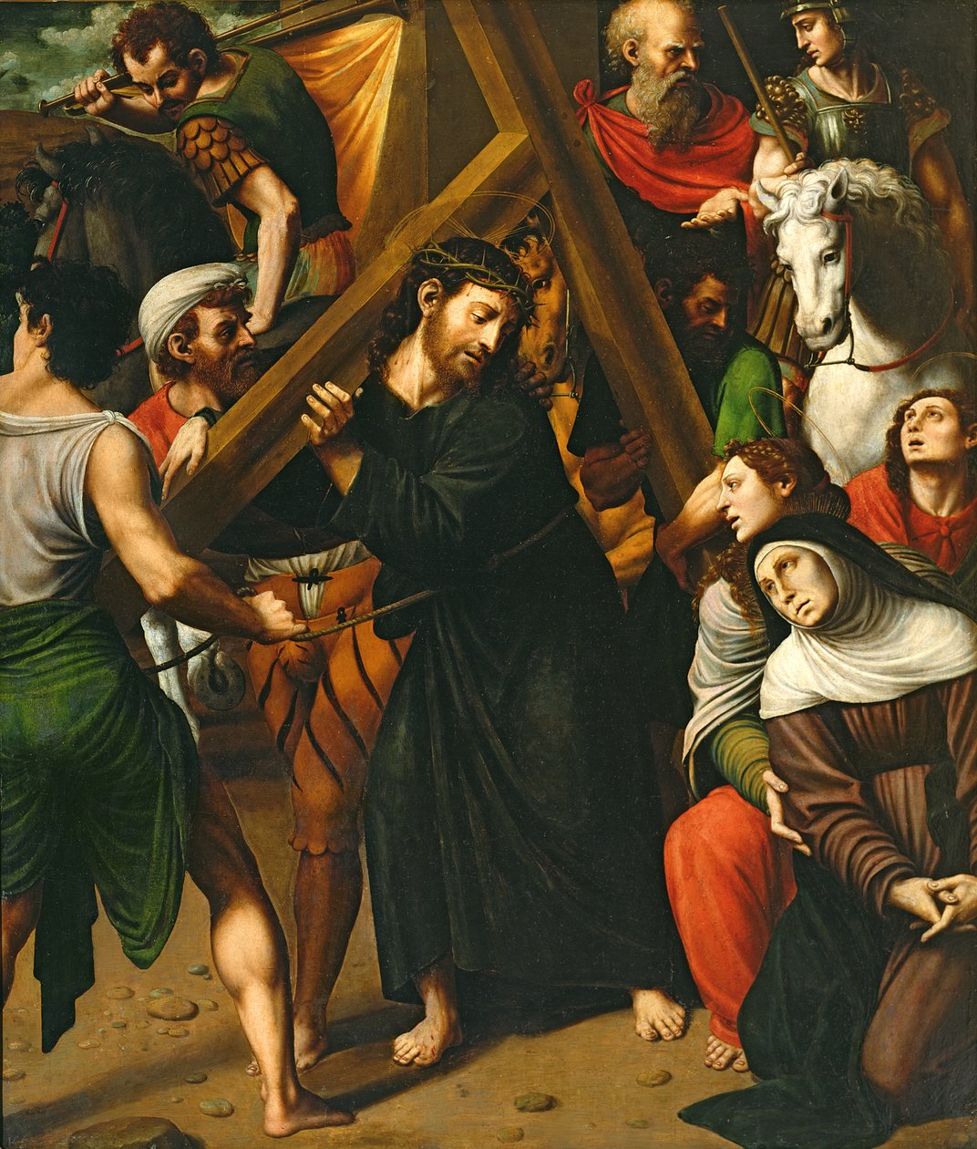 Le Christ portant la croix - Vicente Masip