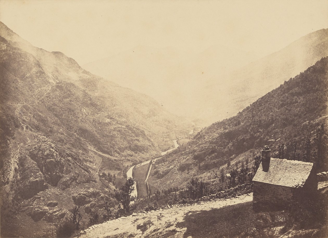 [Paysage de la vallée] - Vicomte Joseph de Vigier