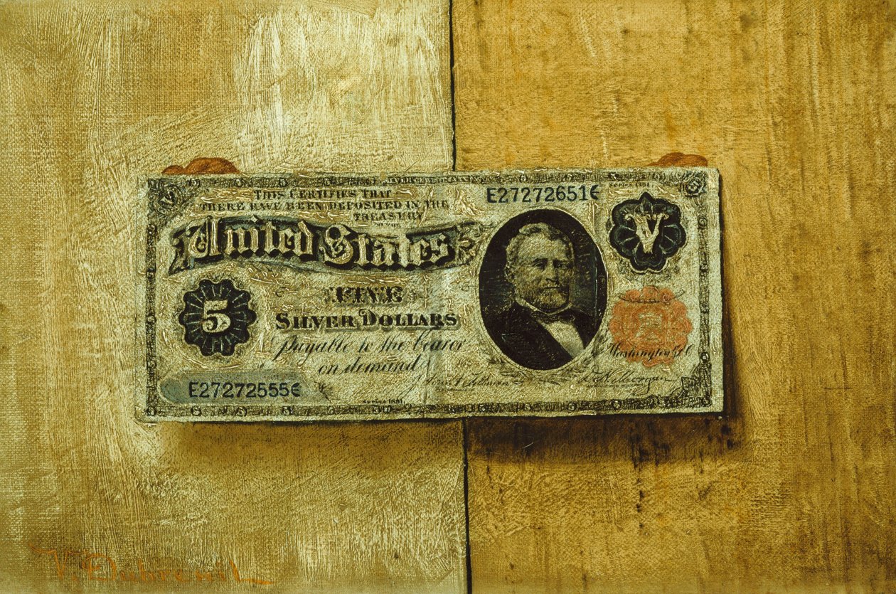 Billet de cinq dollars - Victor Dubreuil