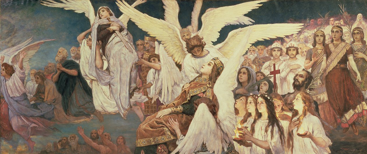 Panneau droit du Seuil du Paradis, 1885-96 - Victor Mikhailovich Vasnetsov