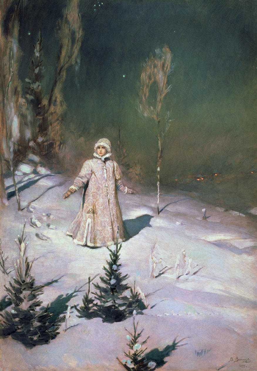 La Demoiselle des Neiges, 1899 - Victor Mikhailovich Vasnetsov