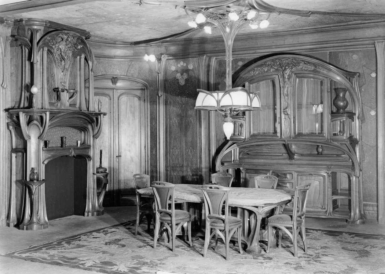 Salle à manger Art Nouveau, 1903-06 - Eugene Vallin