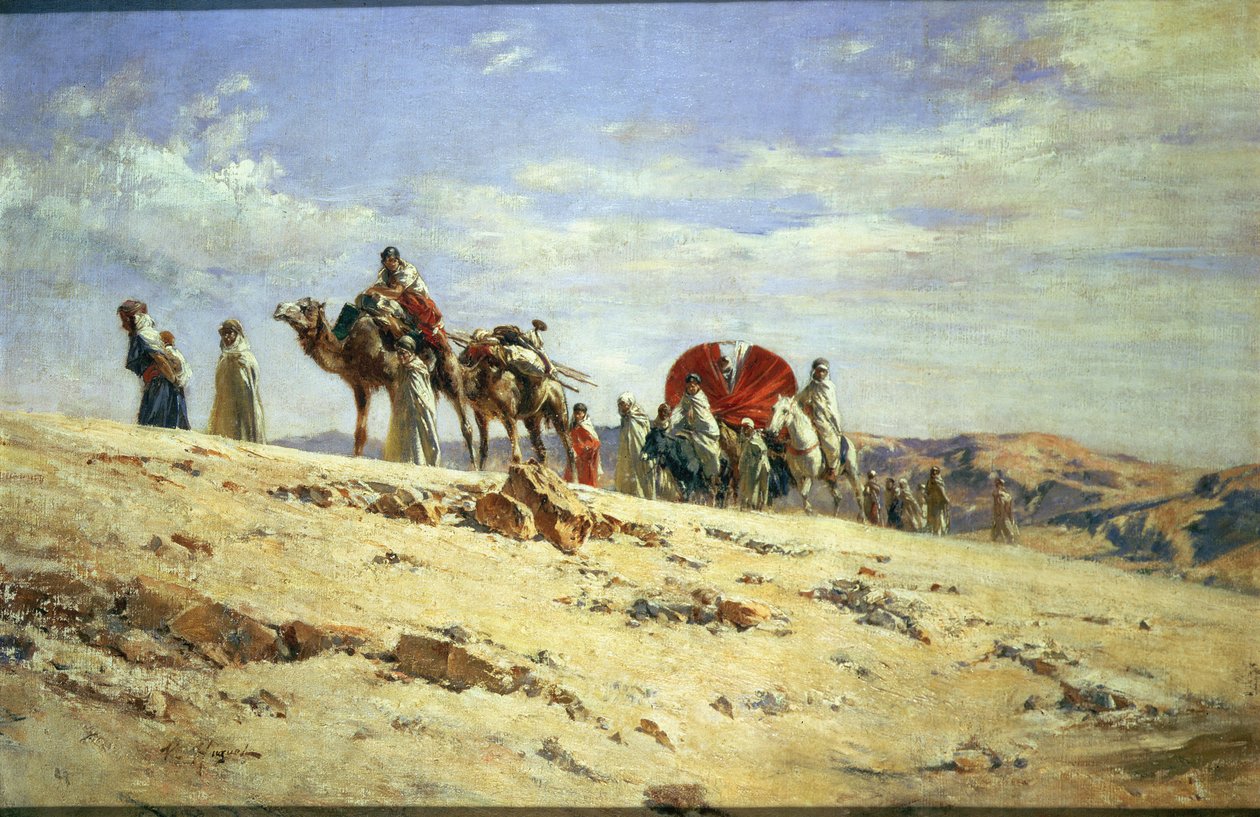 La Caravane - Victor Pierre Huguet
