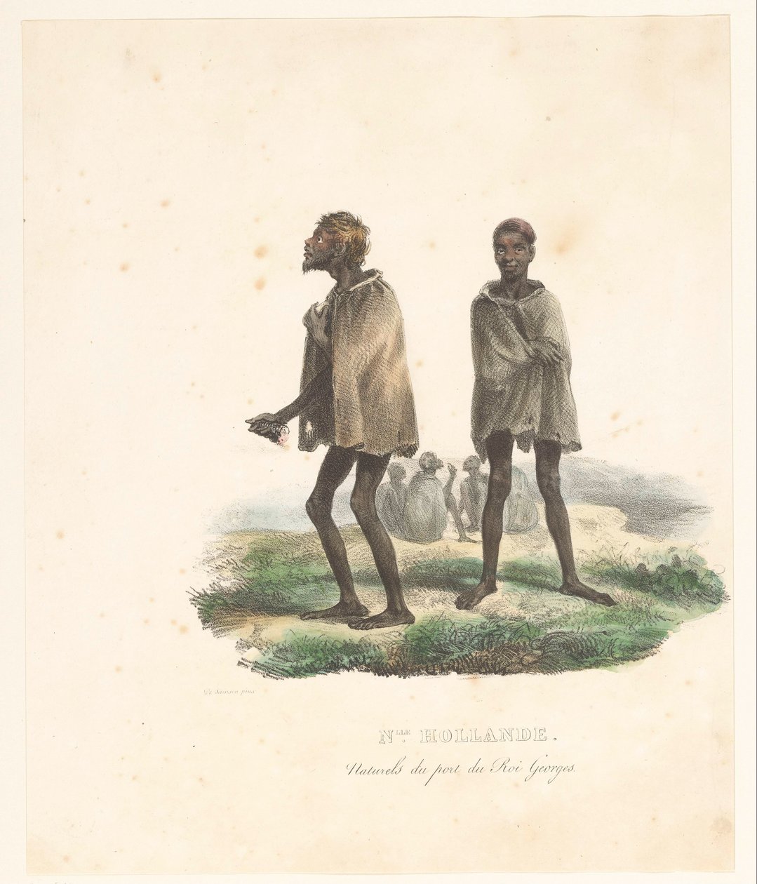 Vêtements des habitants de King George Sound (Australie occidentale) - Victor Adam