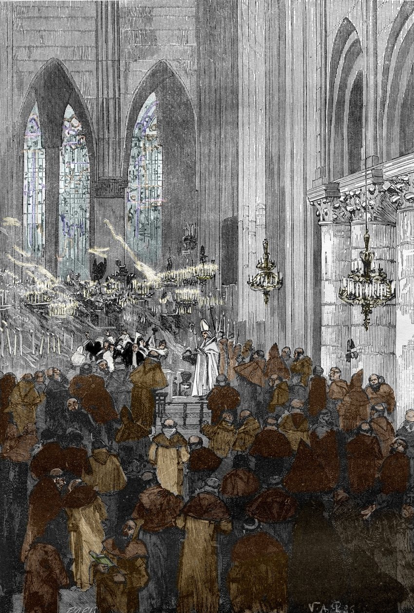 Affaire des possédés de Loudun vers 1630 : les nonnes ursulines possédées lors d