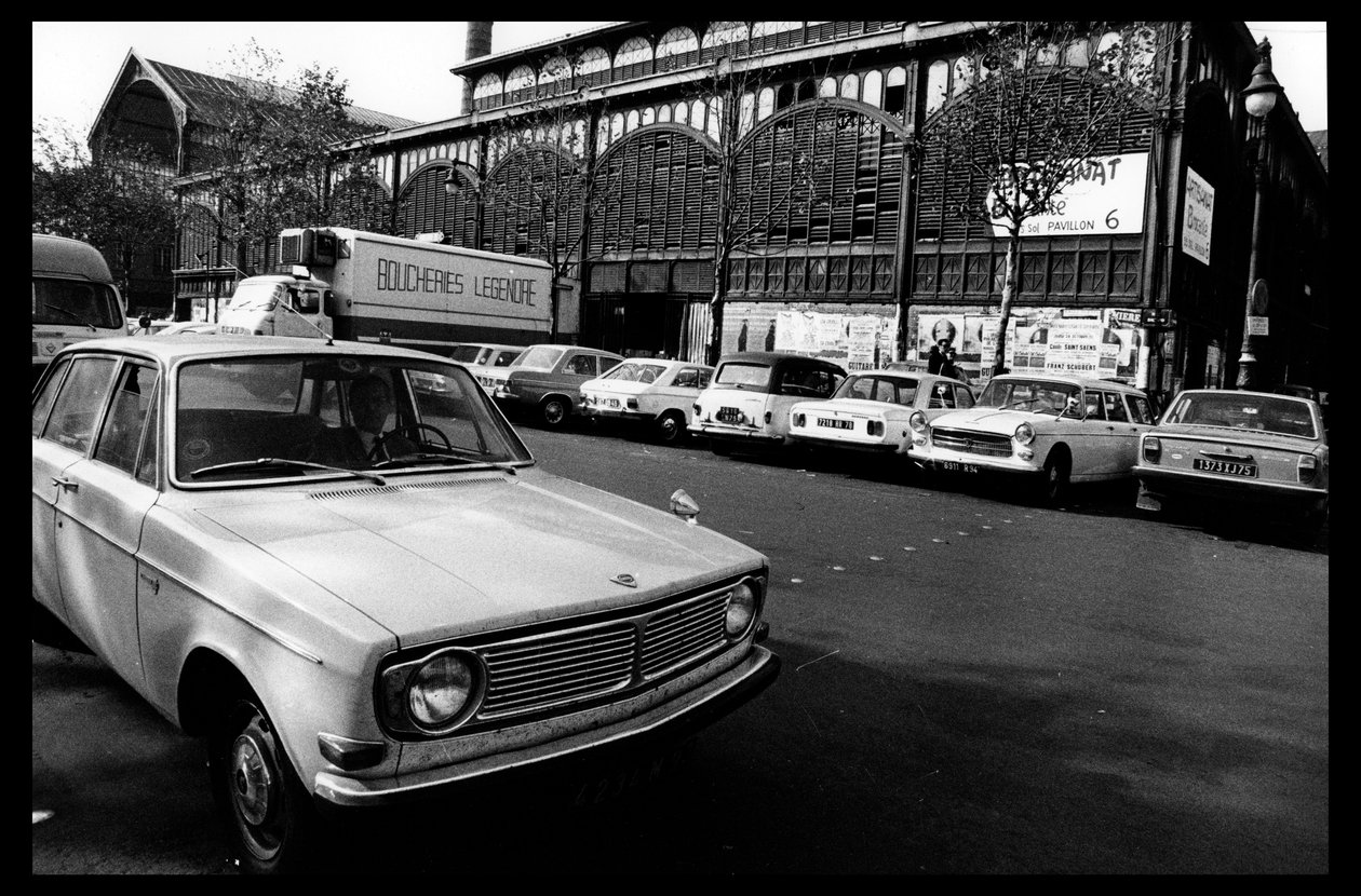 Les halles de Paris juste avant la démolition d