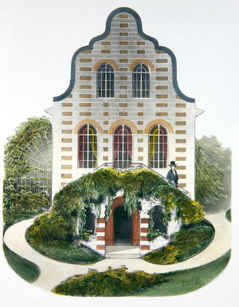 Une maison hollandaise, illustration de 