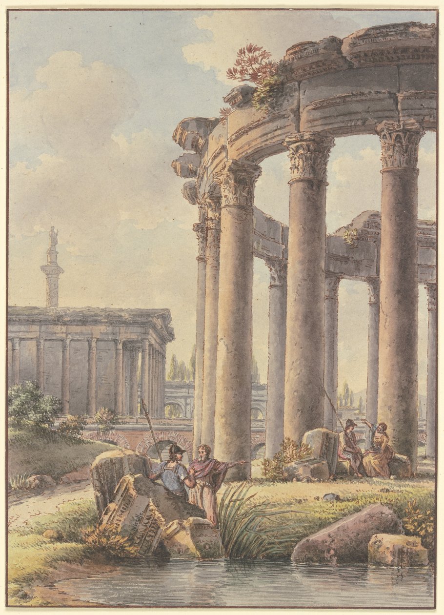 Caprice architectural : ruines d