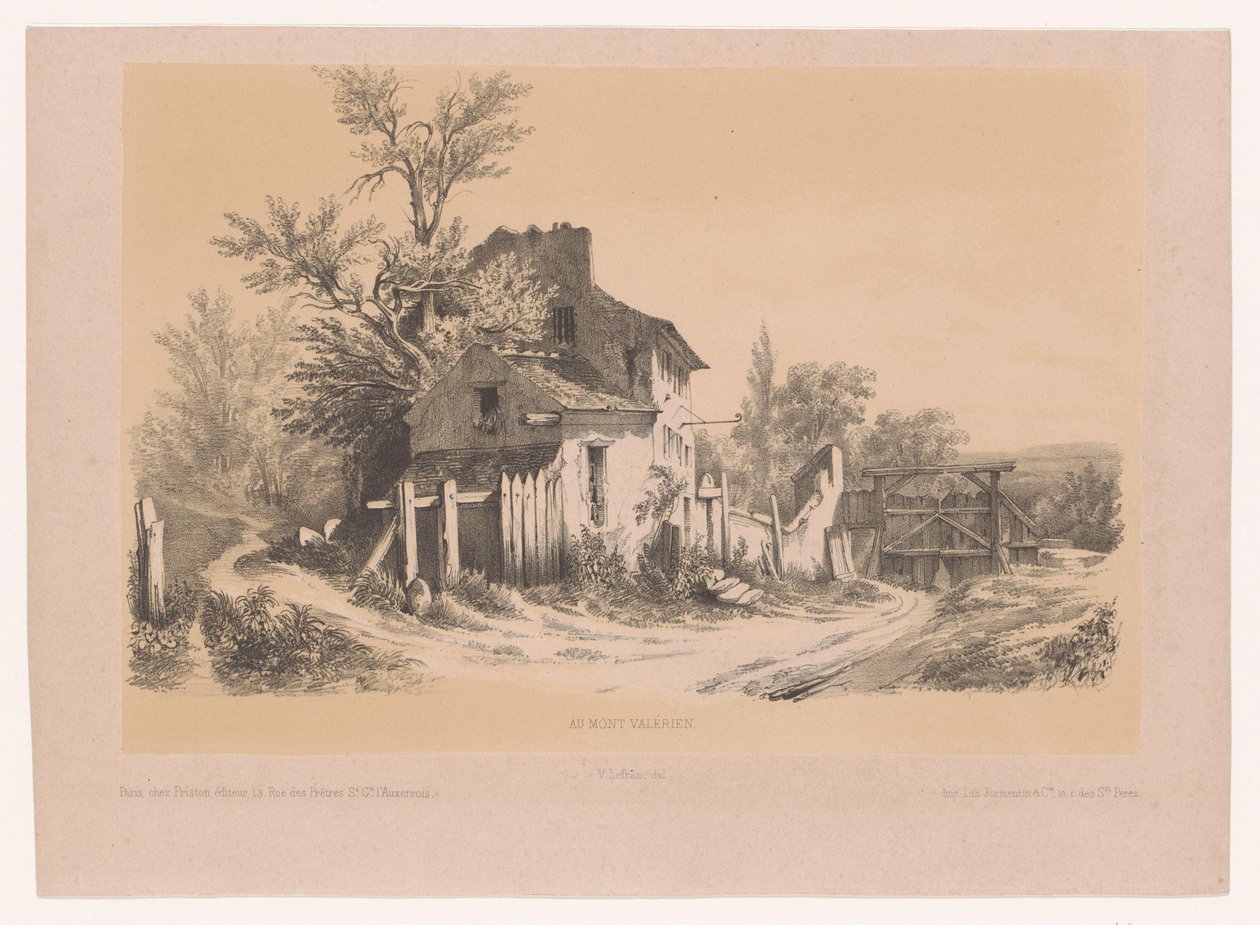 Ferme sur le Mont Valérien - Victor Lefranc