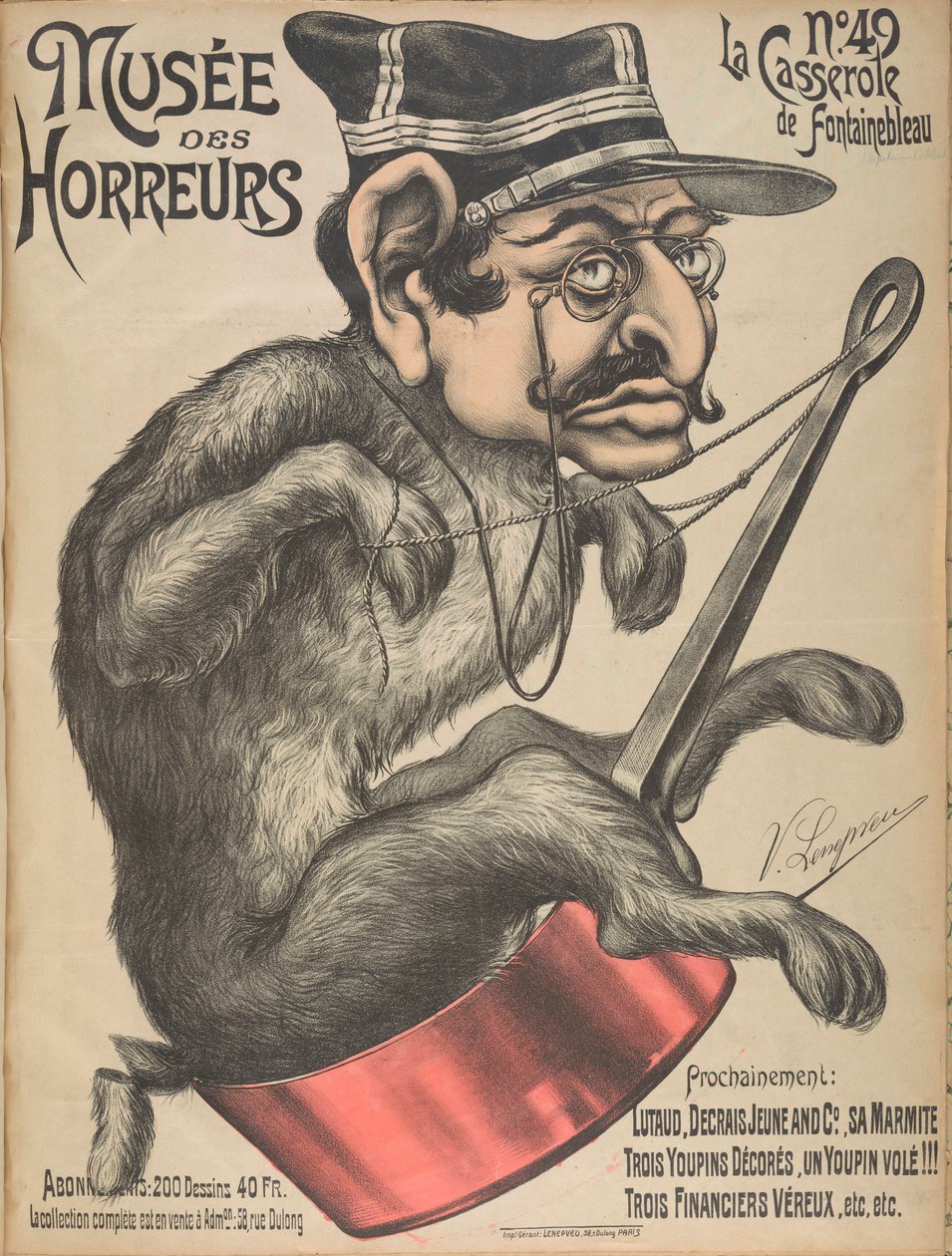 Musée des Horreurs Galerie des Horreurs: Alfred Dreyfus - Victor Lenepveu