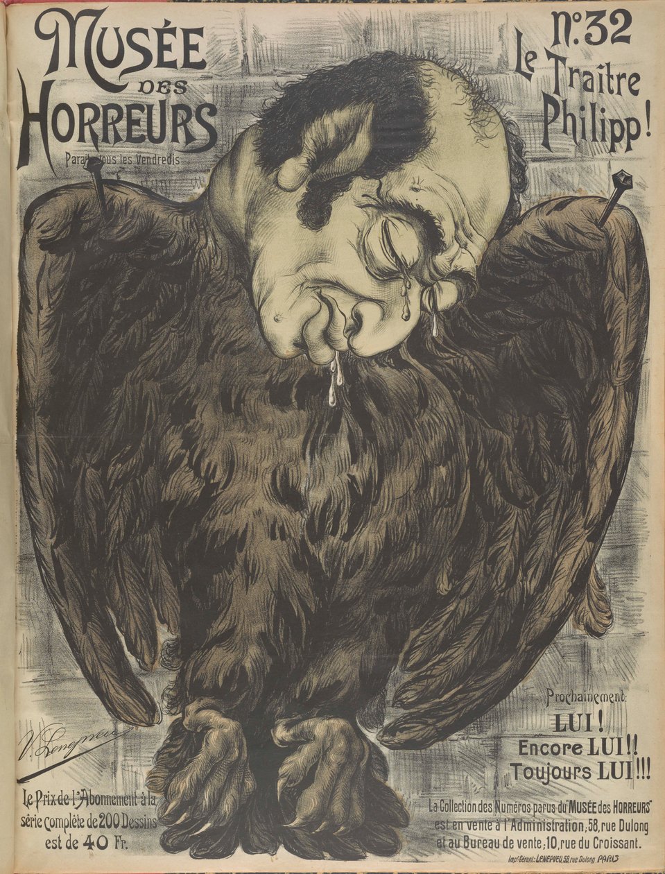 Musée des Horreurs Galerie des Horreurs : Phillippe de Rothschild - Victor Lenepveu
