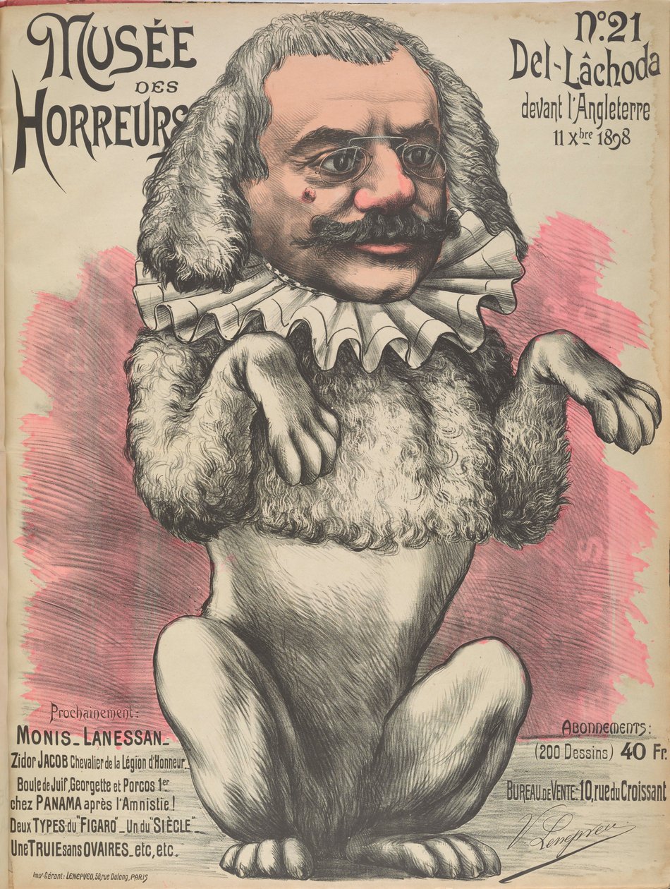 Musée des Horreurs Galerie des Horreurs: Théophile Delcassé - Victor Lenepveu