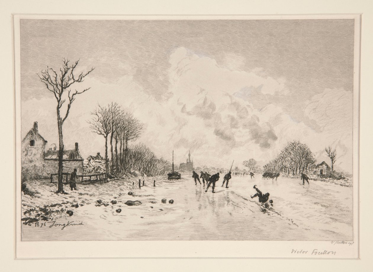 Les Patineurs - Victor-Louis Focillon