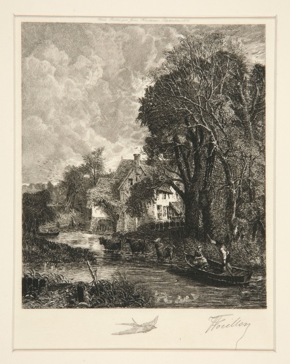 La Ferme de la Vallée - Victor Louis Focillon