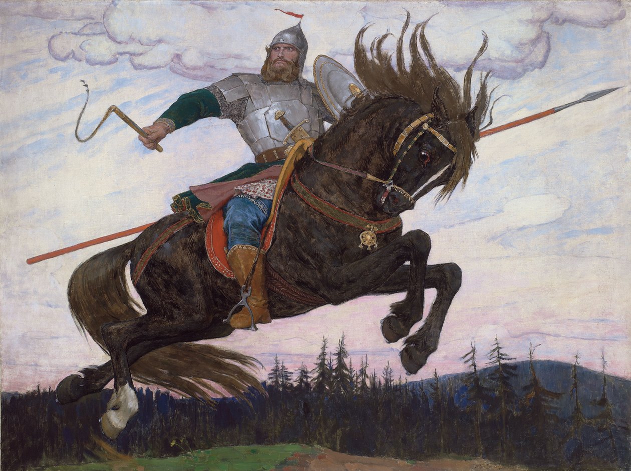 Un Bogatyr, 1920 - Victor Mikhailovich Vasnetsov