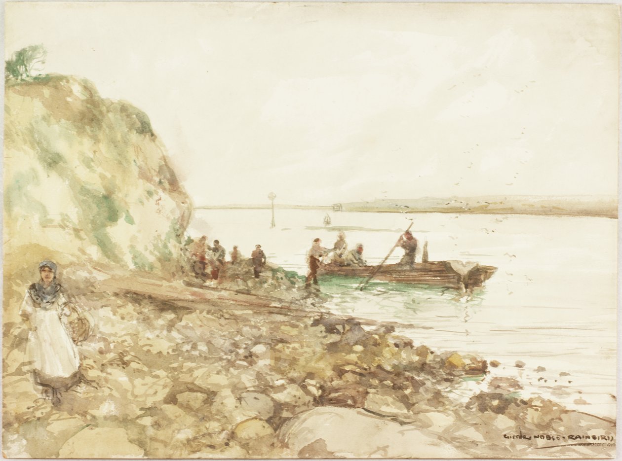 Barque de pêche - Victor Noble Rainbird