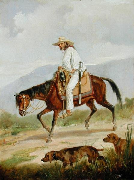 Promenade des chiens - Victor Patricio de Landaluze