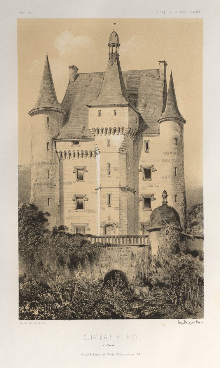 Château De Fay (Maine) - Victor Petit