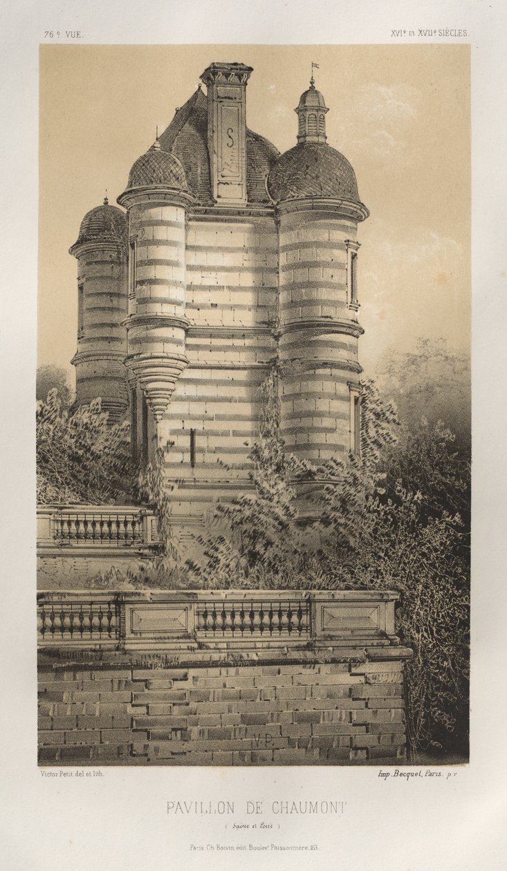 Pavillon De Chaumont (Saône et Loire) - Victor Petit
