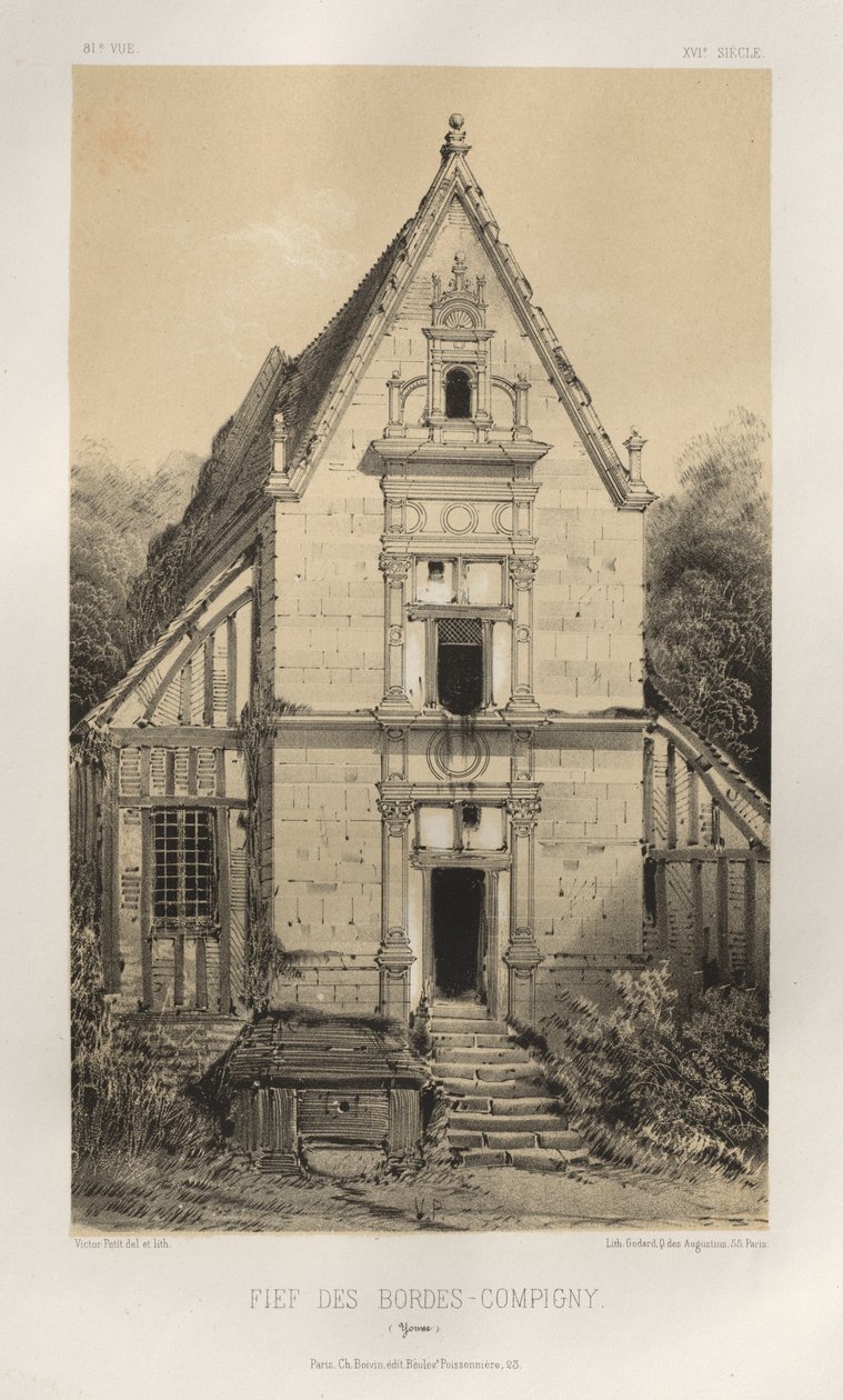 Fief Des Bordes-Compigny (Yonne) - Victor Petit