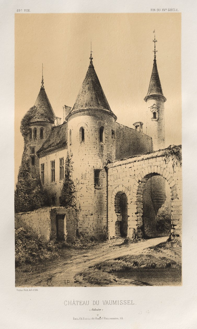 Château du Vaumissel (Calvados) - Victor Petit