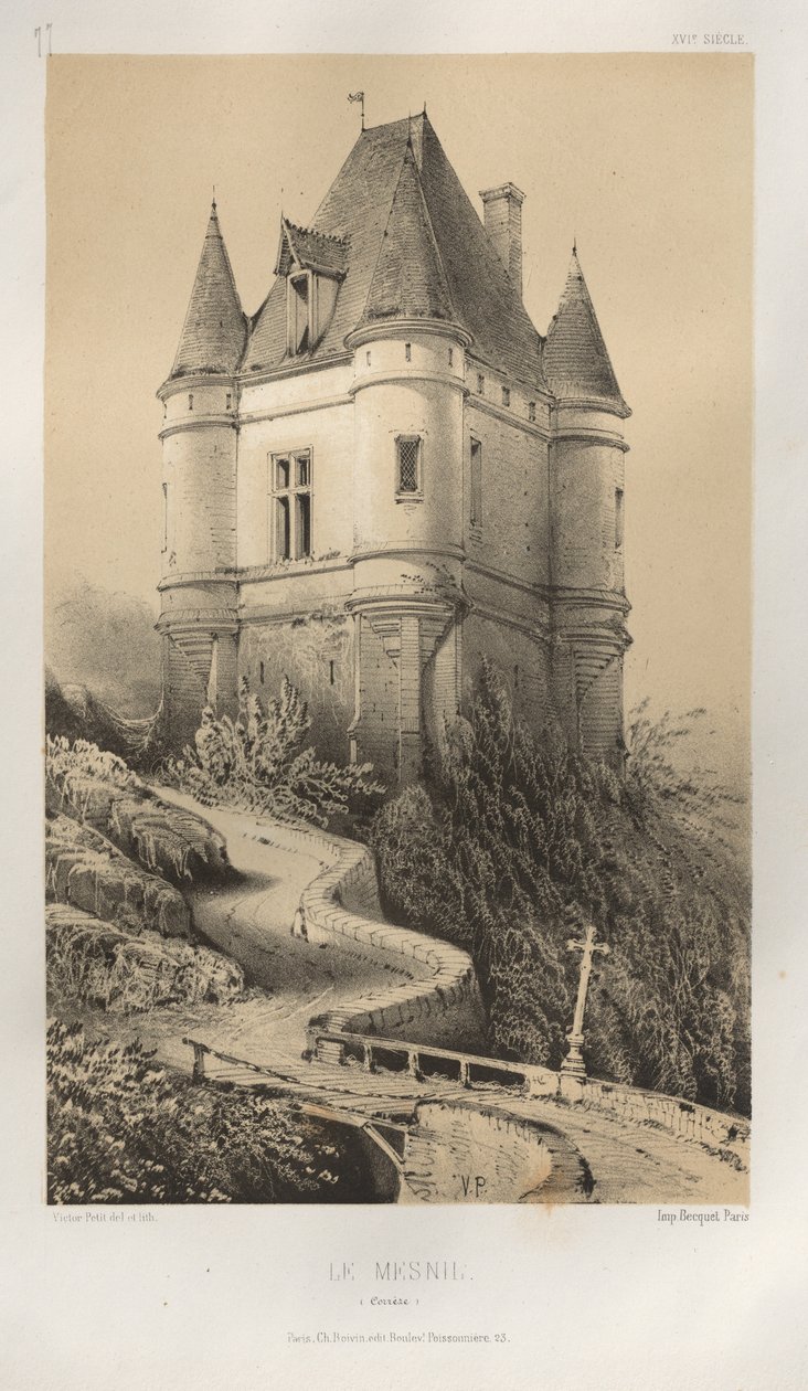 Pl. 77, Le Mesnil Corrèze, 1860 - Victor Petit