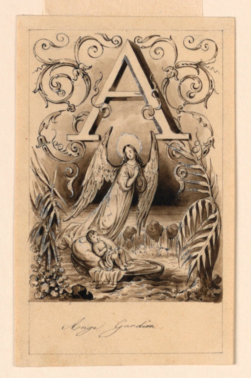 Design pour la lettre A d