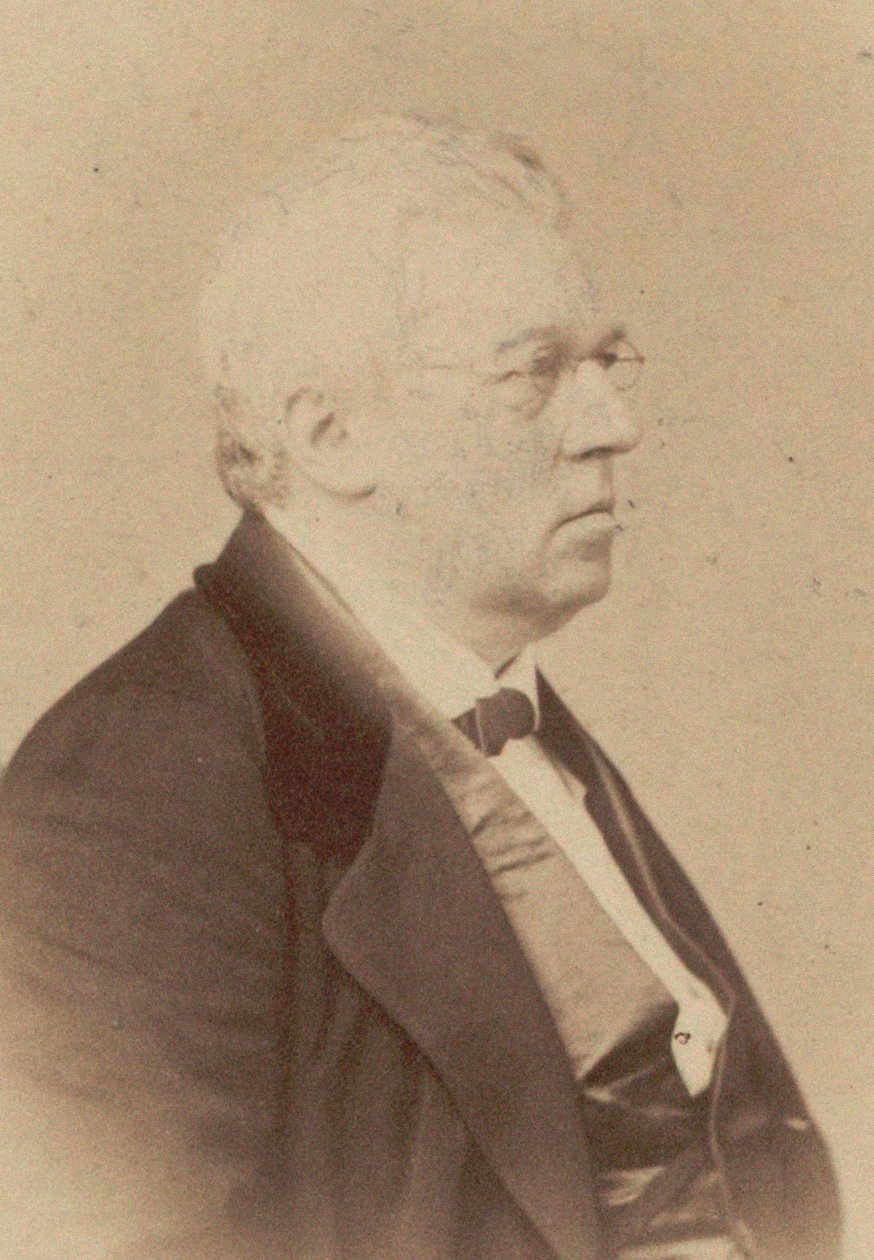 Portrait du pianiste et compositeur Joseph Christoph Kessler 1800-1872 - Vienna . Photo studio G. Wünsch