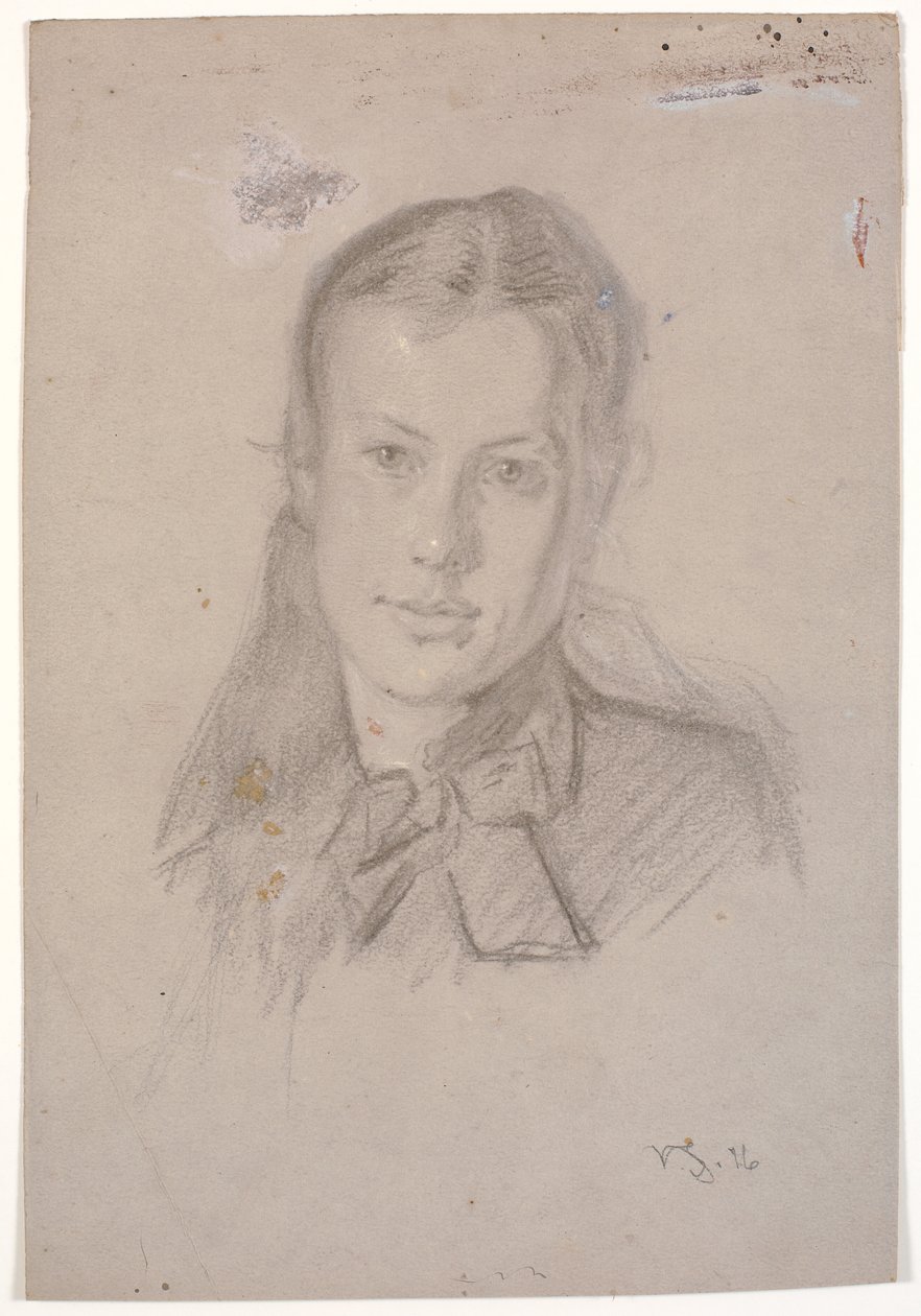 Portrait de Martha Møller (épouse de Viggo Johansen 1880) - Viggo Johansen