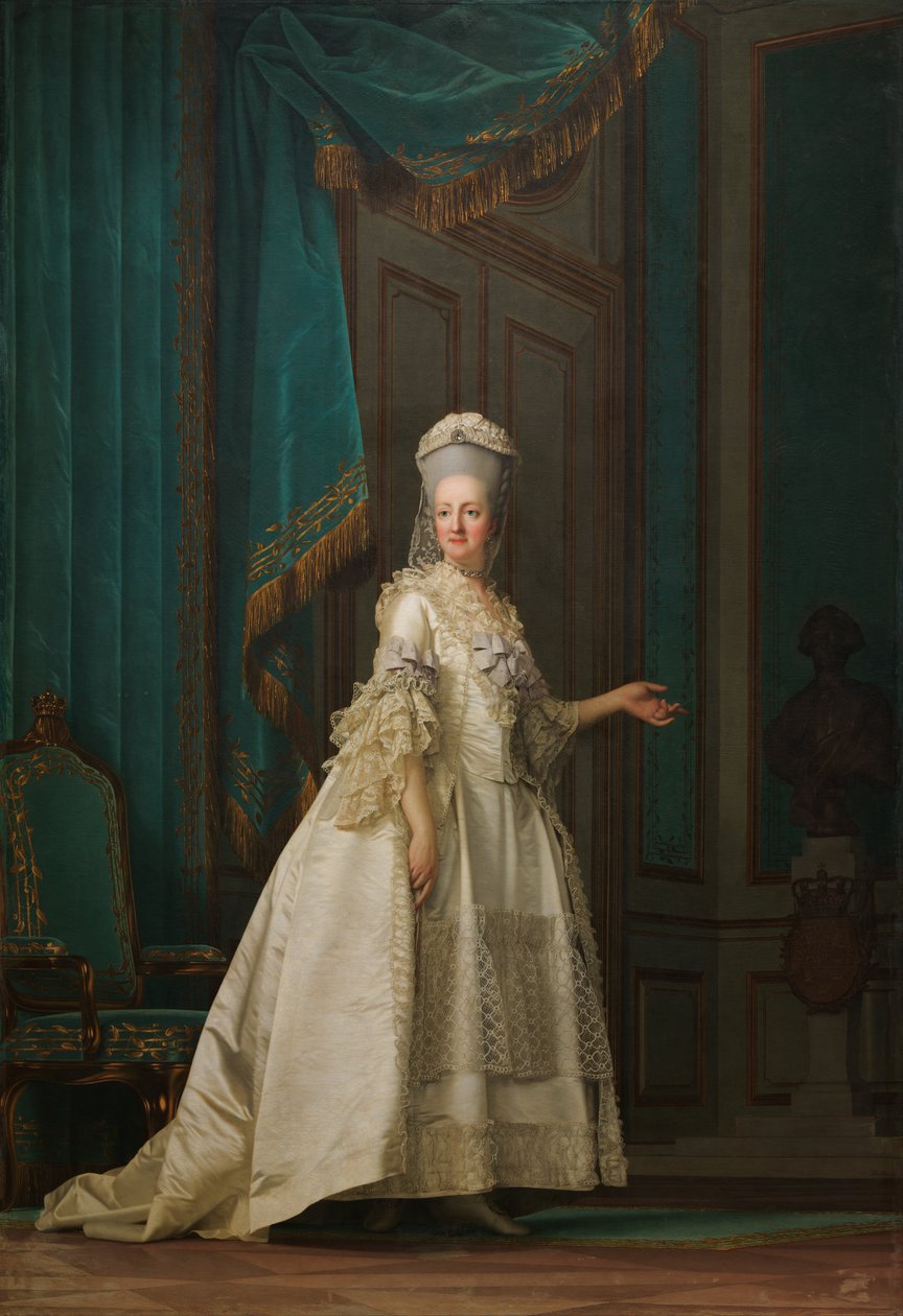 La reine douairière Juliane Marie - Vigilius Eriksen