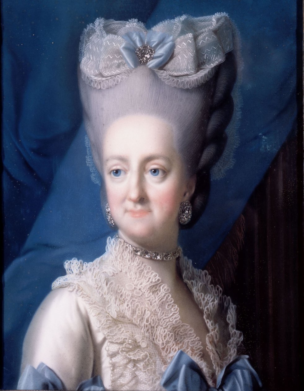 Danois : Portrait de la reine Juliane Marie - Vigilius Eriksen
