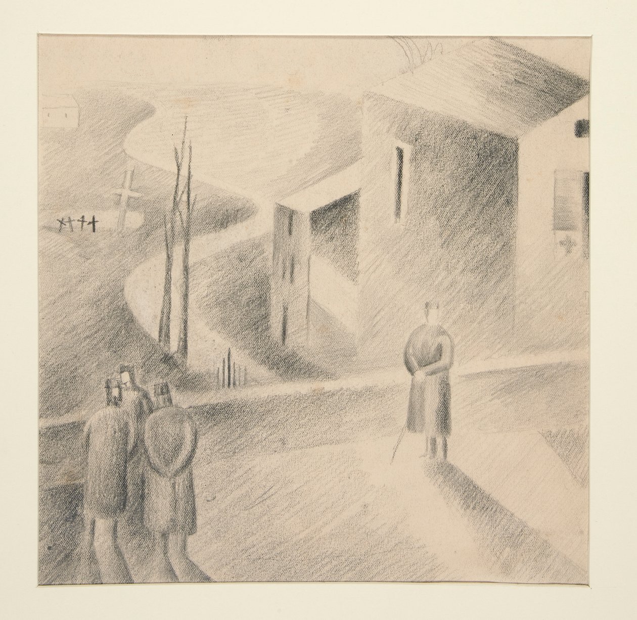 Sept dessins originaux et manuscrits de l