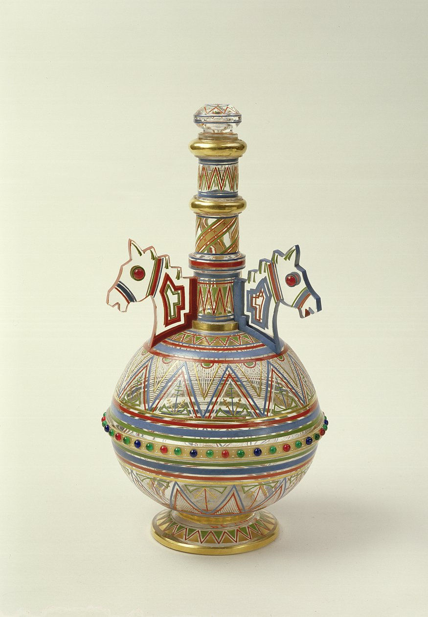 Carafe de la Manufacture Impériale de Verre, c.1870-73 - Viktor Aleksandrovich Gartman