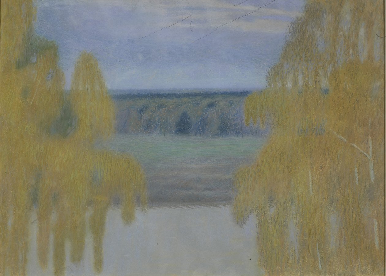 Automne, 1905 - Viktor Elpidiforovich Borisov Musatov