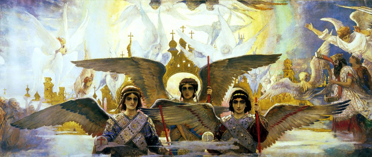 Avant le Paradis, Partie centrale, 1885-1896 - Viktor Mikhaylovich Vasnetsov