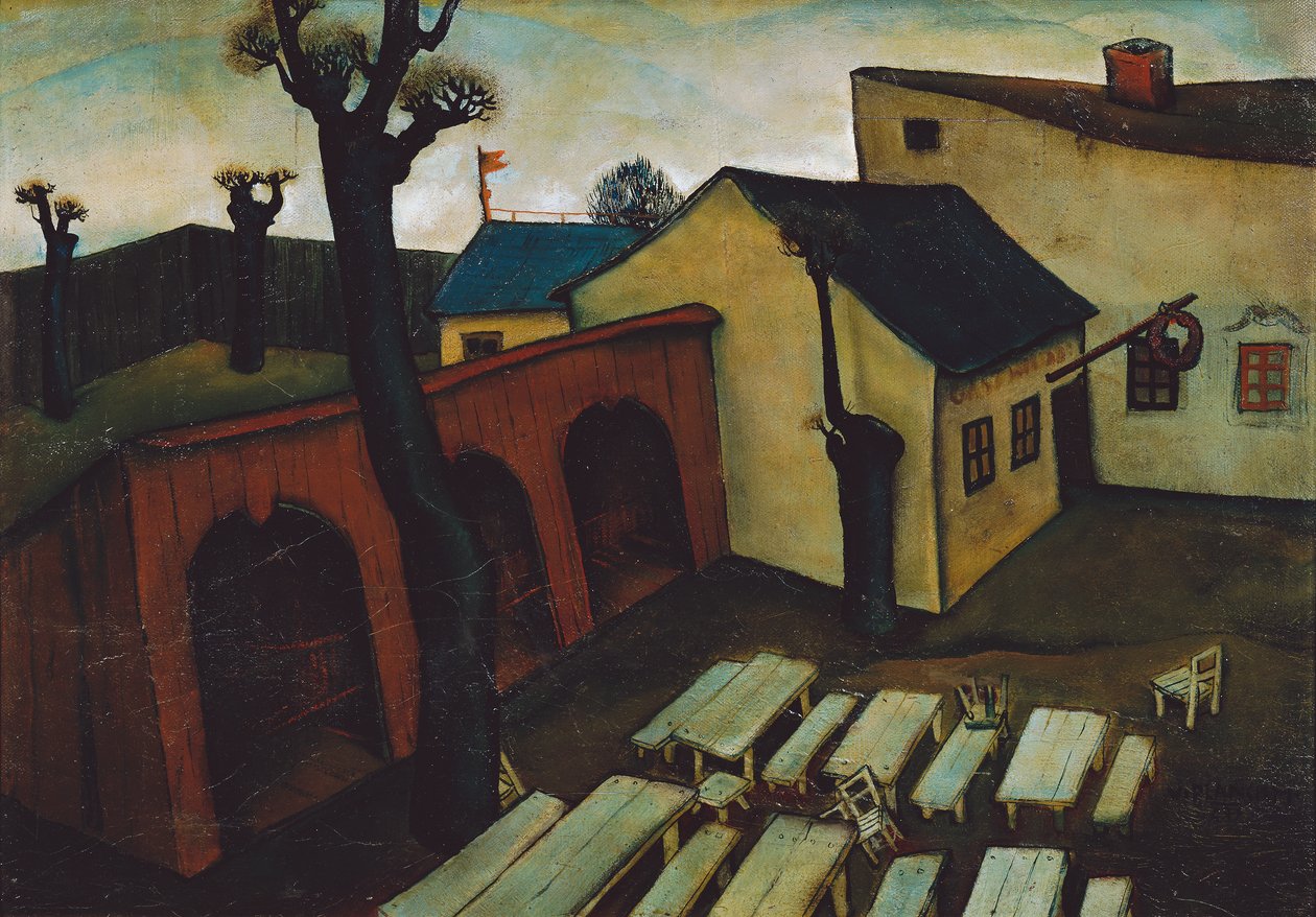 Auberge en banlieue - Viktor Planckh