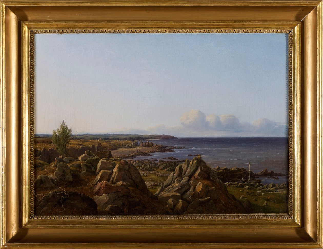 Vue de la paroisse de Østerlarsker - Vilhelm Petersen