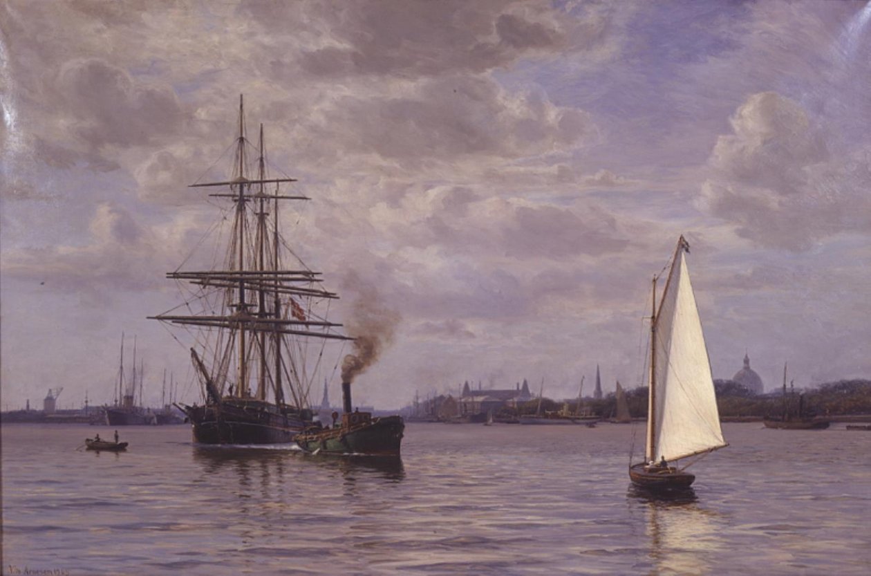 Rade de Copenhague - Vilhelm Arnesen
