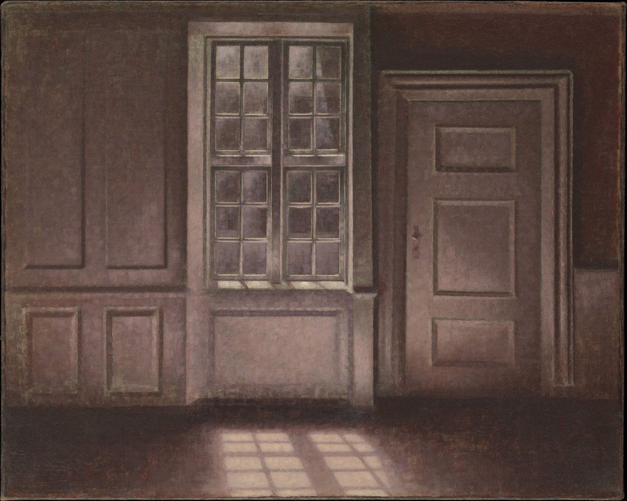 Moonlight, 30 Strandgade - Vilhelm Hammershøi