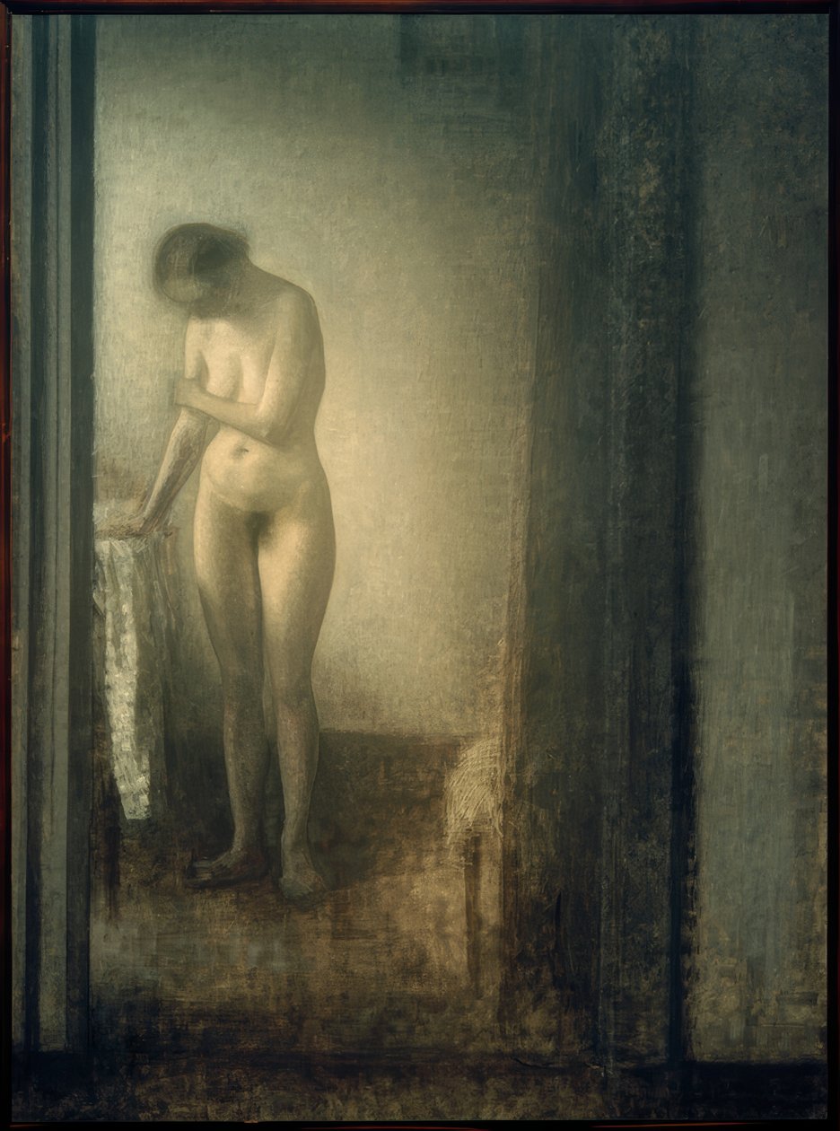 Nu féminin, debout - Vilhelm Hammershoi