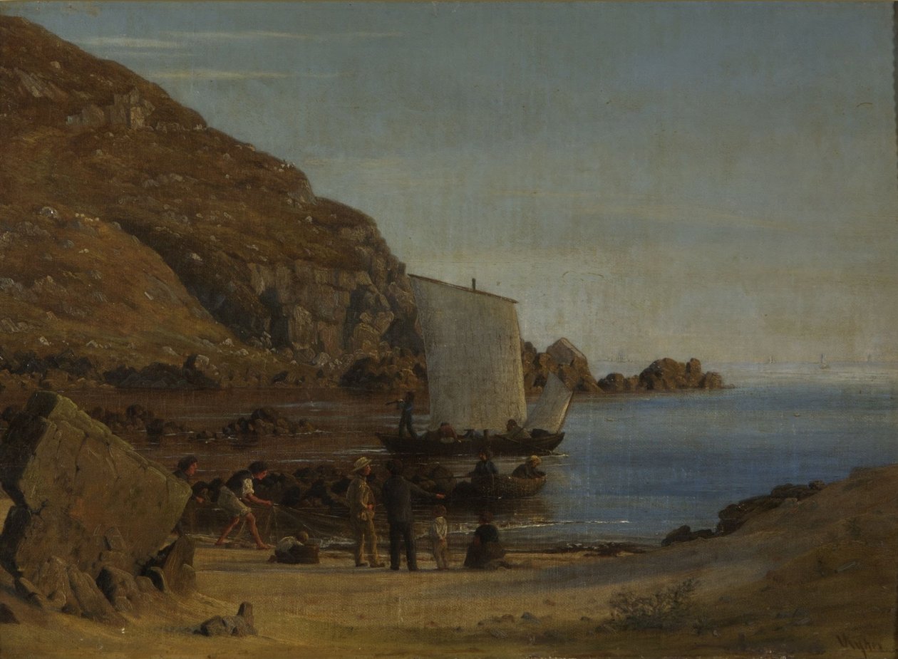 Formation sur Bornholm - Vilhelm Kyhn